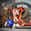 Ncaa Boise State Broncos Mickey Mouse Christmas Ornament Custom Your Name And Number