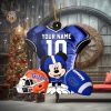 Ncaa Boise State Broncos Mickey Mouse Christmas Ornament Custom Your Name And Number