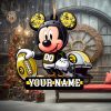 Ncaa North Carolina Tar Heels Mickey Mouse Ornament Personalized Your Name