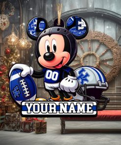 Ncaa Kentucky Wildcats Mickey Mouse Ornament Personalized Your Name