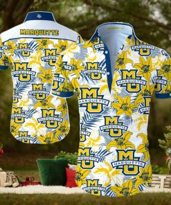 Ncaa Marquette Golden Eagles Special Style Trendy Hawaiian Shirt Aloha Shirt 1 Ncaa Marquette Golden Eagles Special Style Trendy Hawaiian Shirt Aloha Shirt