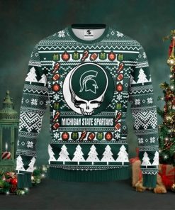 Ncaa Michigan State Spartans Ugly Christmas Sweater, All Over Print Sweatshirt, Ugly Sweater, Christmas Sweaters, Hoodie, Sweater