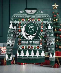 Ncaa Michigan State Spartans Ugly Christmas Sweater, All Over Print Sweatshirt, Ugly Sweater, Christmas Sweaters, Hoodie, Sweater