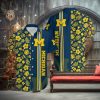 Nfl Washington Commanders Yellow Leaf Trendy Hawaiian Shirt Aloha Shirt