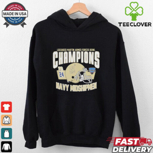 Ncaa Navy Midshipmen Football 2024 Lockheed Martin Armed Forces Bowl Champions shirt