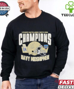 Ncaa Navy Midshipmen Football 2024 Lockheed Martin Armed Forces Bowl Champions shirt