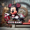 Ncaa Northern Illinois Huskies Mickey Mouse Ornament Personalized Your Name