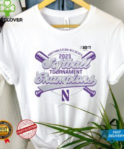 Ncaa Northwestern Wildcats 2023 Ncaa Big Ten Softball Conference Tournament Champions Shirt