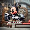 Ncaa Clemson Tigers Mickey Mouse Christmas Ornament Custom Your Name And Number