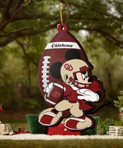 Ncaa Oklahoma Sooners Mickey Mouse Christmas Ornament