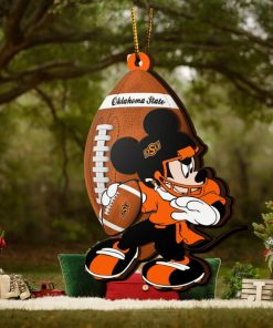 Ncaa Oklahoma State Cowboys Mickey Mouse Christmas Ornament