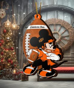 Ncaa Oklahoma State Cowboys Mickey Mouse Christmas Ornament