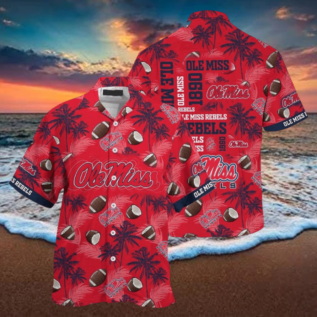 Ncaa Ole Miss Rebels Coconuts Red Hawaiian Shirt Aloha Casual Shirt For Men And Women Ncaa Ole Miss Rebels Coconuts Red Hawaiian Shirt Aloha Casual Shirt For Men And Women