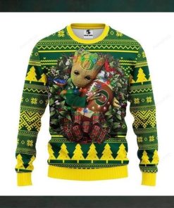 Ncaa Oregon Ducks Groot Hug Ugly Christmas Sweater, All Over Print Sweatshirt, Ugly Sweater, Christmas Sweaters, Hoodie, Sweater