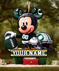 Ncaa Oregon Ducks Mickey Mouse Ornament Personalized Your Name