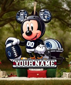 Ncaa Penn State Nittany Lions Mickey Mouse Ornament Personalized Your Name