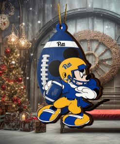 Ncaa Pittsburgh Panthers Mickey Mouse Christmas Ornament