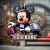 Ncaa Pittsburgh Panthers Mickey Mouse Ornament Personalized Your Name