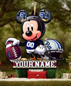 Ncaa Pittsburgh Panthers Mickey Mouse Ornament Personalized Your Name