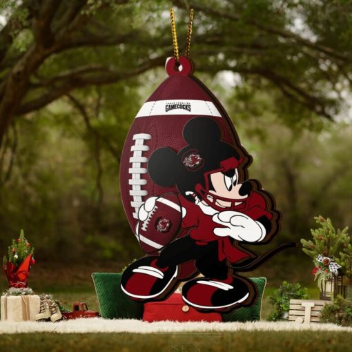 Ncaa South Carolina Gamecocks Mickey Mouse Christmas Ornament