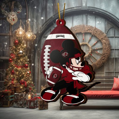 Ncaa South Carolina Gamecocks Mickey Mouse Christmas Ornament