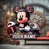 Ncaa Lsu Tigers Mickey Mouse Christmas Ornament Custom Your Name And Number