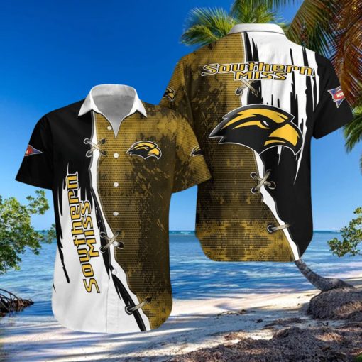 Ncaa Southern Miss Golden Eagles Limited Edition Trendy Hawaiian Shirt Aloha Shirt