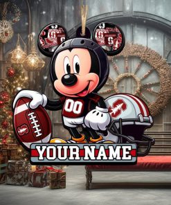 Ncaa Stanford Cardinal Mickey Mouse Ornament Personalized Your Name