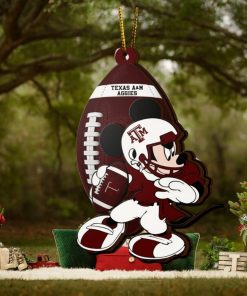 Ncaa Texas A&M Aggies Mickey Mouse Christmas Ornament