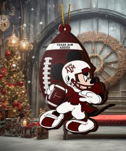 Ncaa Texas A&M Aggies Mickey Mouse Christmas Ornament