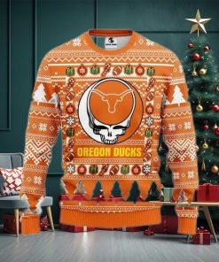 Ncaa Texas Longhorns Grateful Dead Ugly Christmas Sweater, All Over Print Sweatshirt, Ugly Sweater, Christmas Sweaters, Hoodie, Sweater
