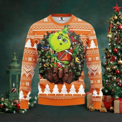 Ncaa Texas Longhorns Grinch Hug Ugly Christmas Sweater, All Over Print Sweatshirt, Ugly Sweater, Christmas Sweaters, Hoodie, Sweater