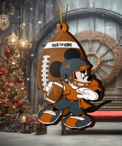 Ncaa Texas Longhorns Mickey Mouse Christmas Ornament