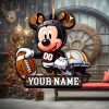 Ncaa North Carolina Tar Heels Mickey Mouse Ornament Personalized Your Name