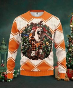 Ncaa Texas Longhorns Pug Dog CUgly Christmas Sweater, All Over Print Sweatshirt, Ugly Sweater, Christmas Sweaters, Hoodie, Sweater