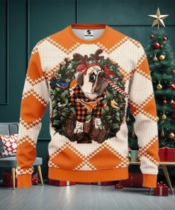 Ncaa Texas Longhorns Pug Dog CUgly Christmas Sweater, All Over Print Sweatshirt, Ugly Sweater, Christmas Sweaters, Hoodie, Sweater