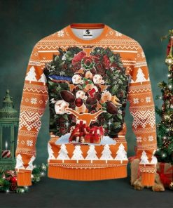 Ncaa Texas Longhorns Ugly Christmas Sweater, All Over Print Sweatshirt, Ugly Sweater, Christmas Sweaters, Hoodie, Sweater