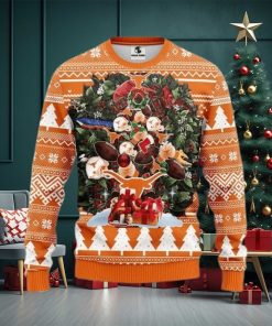 Ncaa Texas Longhorns Ugly Christmas Sweater, All Over Print Sweatshirt, Ugly Sweater, Christmas Sweaters, Hoodie, Sweater