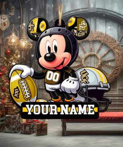 Ncaa Ucf Knights Mickey Mouse Ornament Personalized Your Name