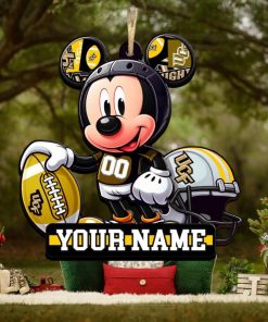 Ncaa Ucf Knights Mickey Mouse Ornament Personalized Your Name