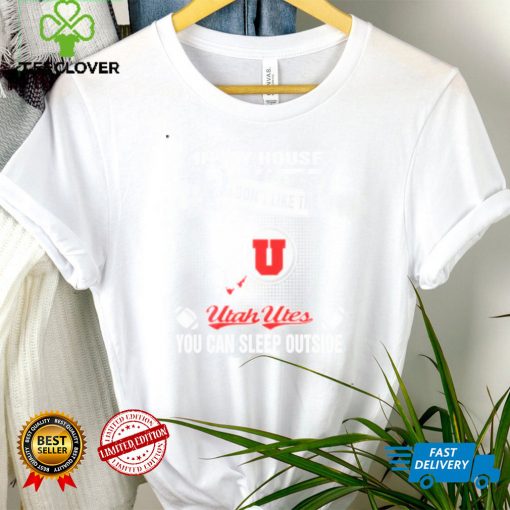 Ncaa Utah Utes You Can Sleep Outside Graphic Unisex T Shirt