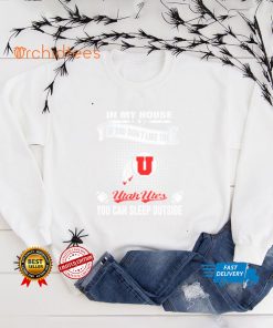 Ncaa Utah Utes You Can Sleep Outside Graphic Unisex T Shirt