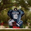 Dallas Cowboys NFL Sport Ornament Custom Your Name And Number