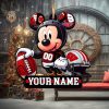 Ncaa Ucf Knights Mickey Mouse Christmas Ornament Custom Your Name And Number