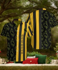 Ncaa Wyoming Cowboys Logo Trendy Hawaiian Shirt Aloha Shirt
