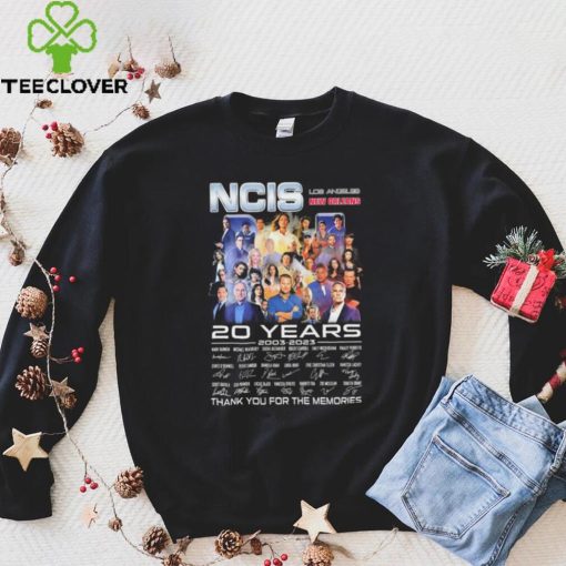 Ncis Los Angeles New Orleans 20 Years Shirt