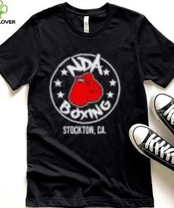 Nda Boxing Signature Logo Tee Shirt Nate Diaz Nda Boxing Stockton Ca Shirt