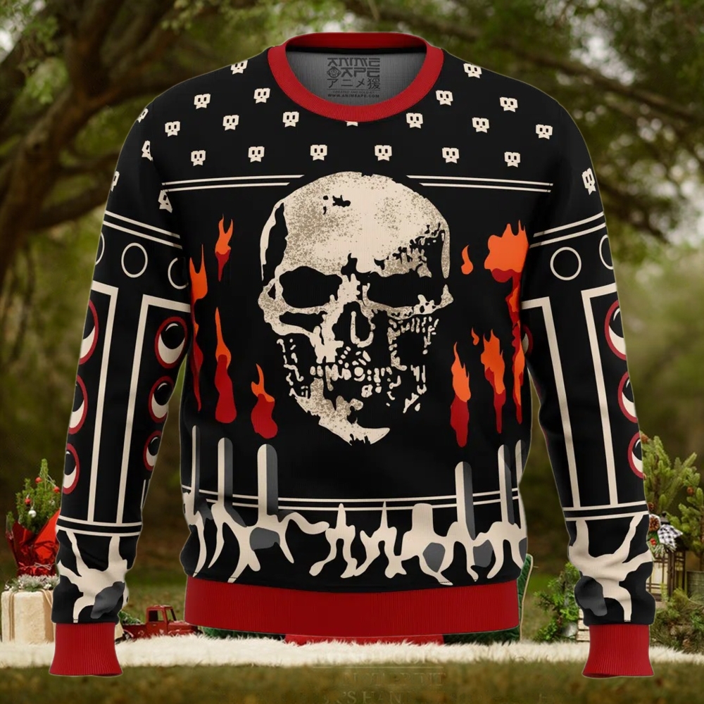 Nea Karlsson Cat Lady Dead by Daylight Ugly Christmas Sweater Nea Karlsson Cat Lady Dead by Daylight Ugly Christmas Sweater