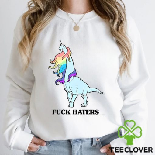 Neatoshop Fuck Haters Long Sleeve T Shirt