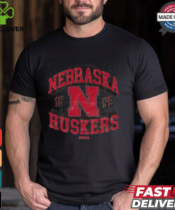 Nebraska Cornhuskers Field Arched Wordmark T Shirt
